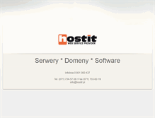 Tablet Screenshot of inf-polsl.hostit.pl