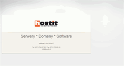 Desktop Screenshot of dmmedia.hostit.pl