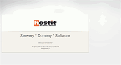 Desktop Screenshot of netfaktor.hostit.pl
