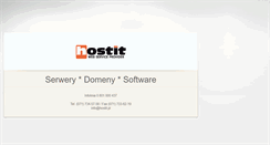Desktop Screenshot of kz-jawor.hostit.pl